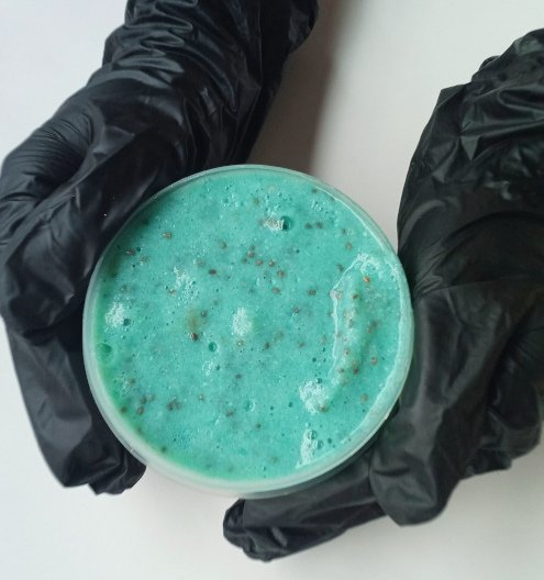 Baño de luna para aclarar el vello corporal